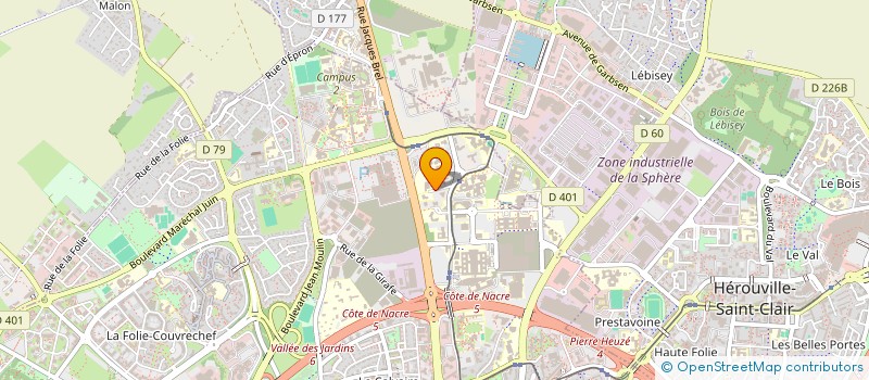 localisation de l'entreprise INDIVISION SOULA à CAEN