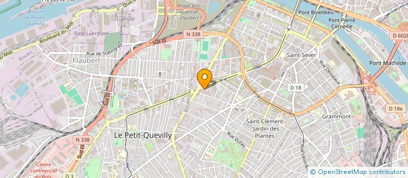 localisation de l'entreprise INDIVISION SOULAS VANDAPEL  ROUEN