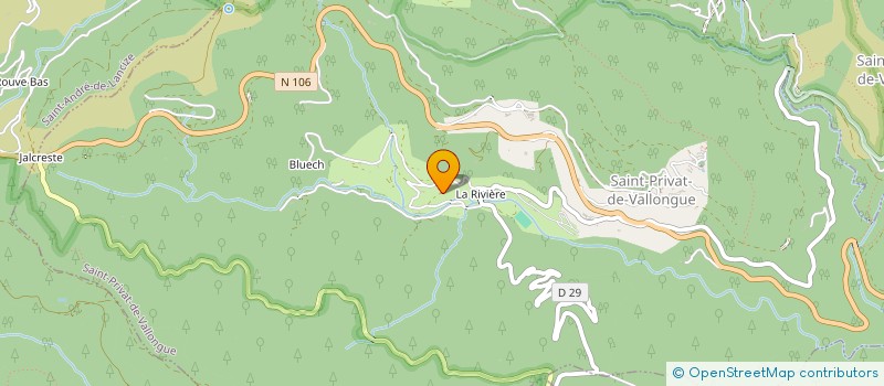 localisation de l'entreprise INDIVISION SOULET-AUSSET à SAINT-ANDRE-DE-LANCIZE