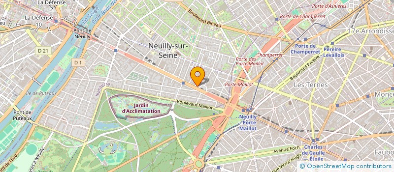 localisation de l'entreprise INDIVISION SOULIE à NEUILLY-SUR-SEINE