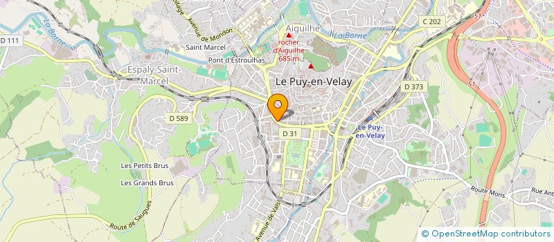 localisation de l'entreprise INDIVISION SOULIER PERBET  LE PUY-EN-VELAY