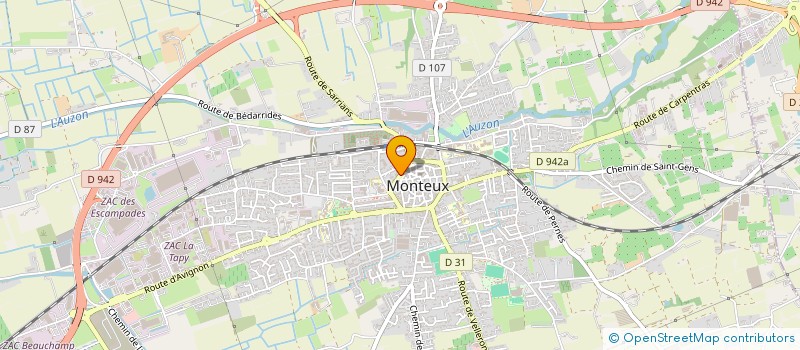 localisation de l'entreprise INDIVISION SOULIER SERGE & J.LOUIS à MONTEUX