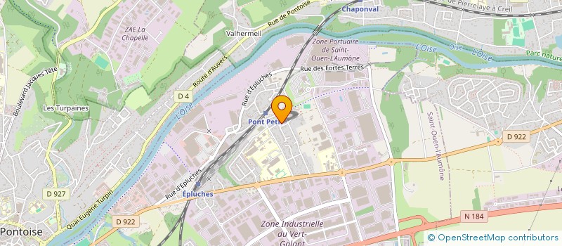 localisation de l'entreprise INDIVISION SOULIVONG-MARTINS à SAINT-OUEN-L'AUMONE