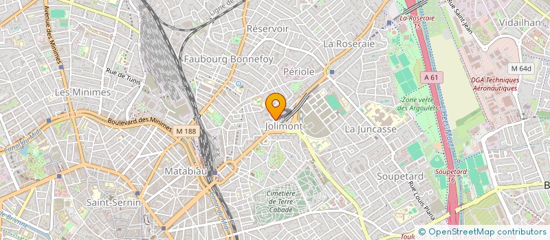 localisation de l'entreprise INDIVISION SOURISSEAU à TOULOUSE