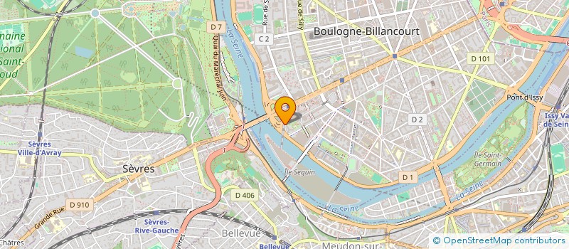 localisation de l'entreprise INDIVISION SOUSA DE ALBUQUERQUE à BOULOGNE-BILLANCOURT