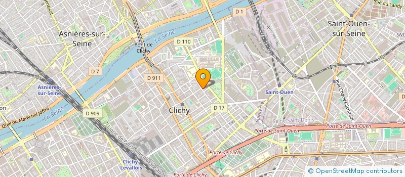 localisation de l'entreprise INDIVISION SOW COHEN à CLICHY