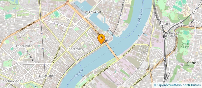 localisation de l'entreprise INDIVISION SOZZI LUNZENFICHTER  BORDEAUX