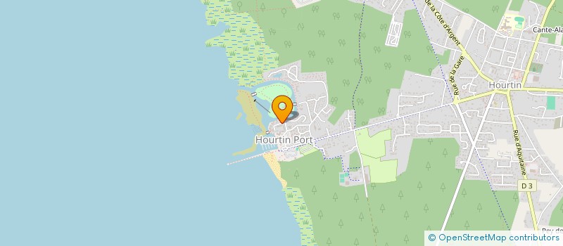 localisation de l'entreprise INDIVISION SPAETH BOUVET  HOURTIN