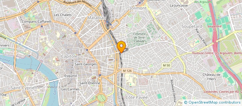 localisation de l'entreprise INDIVISION SPASOV DIMITROV / LEBASTARD  TOULOUSE