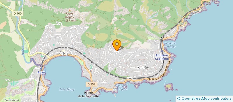 localisation de l'entreprise INDIVISION SPEE  SAINT-RAPHAEL