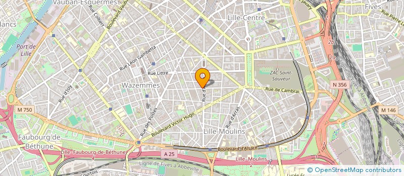 localisation de l'entreprise INDIVISION SPELEERS MORLIGHEM à LILLE