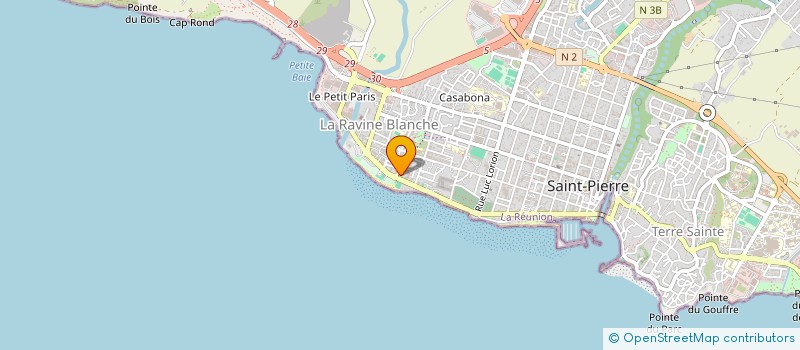 localisation de l'entreprise INDIVISION SPIESS ET ALIBAY MANDJY à SAINT-PIERRE