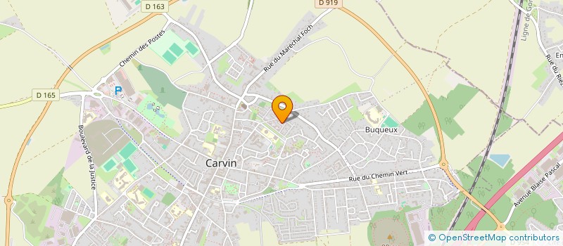 localisation de l'entreprise INDIVISION SPLISGART-LASSELIN  CARVIN