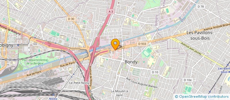 localisation de l'entreprise INDIVISION SPODEK  BONDY