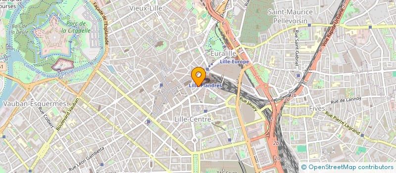 localisation de l'entreprise INDIVISION SPONGA - TROUWAERT - BARBIER à LILLE