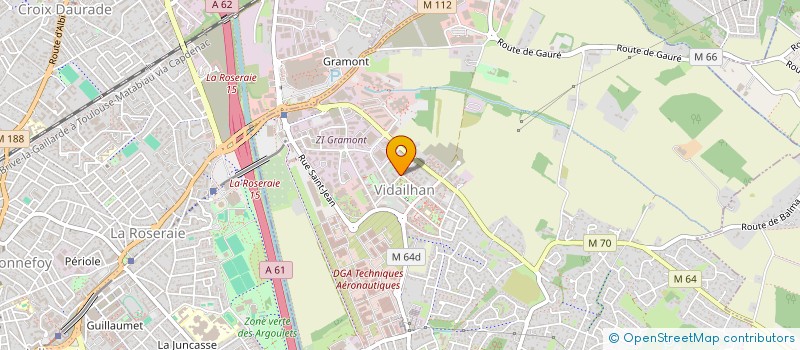 localisation de l'entreprise INDIVISION SPRINGARD-ROQUE  BALMA