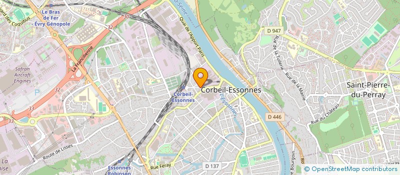 localisation de l'entreprise INDIVISION SRUN / ARIFA à CORBEIL-ESSONNES