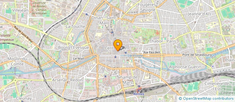 localisation de l'entreprise INDIVISION STAES  RENNES