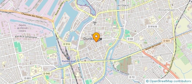 localisation de l'entreprise INDIVISION STAES-DELABIE à DUNKERQUE
