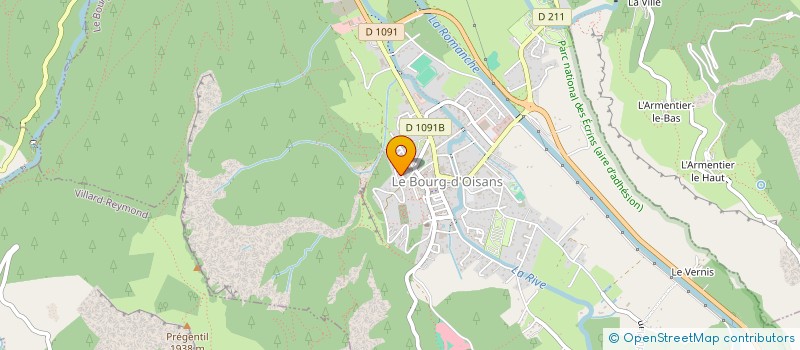 localisation de l'entreprise INDIVISION STARON MANICAUT à LES DEUX ALPES