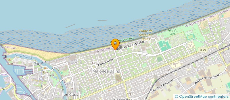 localisation de l'entreprise INDIVISION STEFANINI-BENZIANE  DUNKERQUE