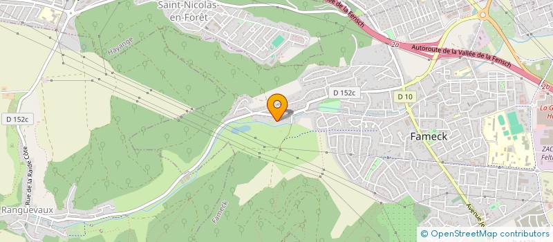 localisation de l'entreprise INDIVISION STEINER ANGELIQUE-M'HIAOUI MEHDI  FAMECK