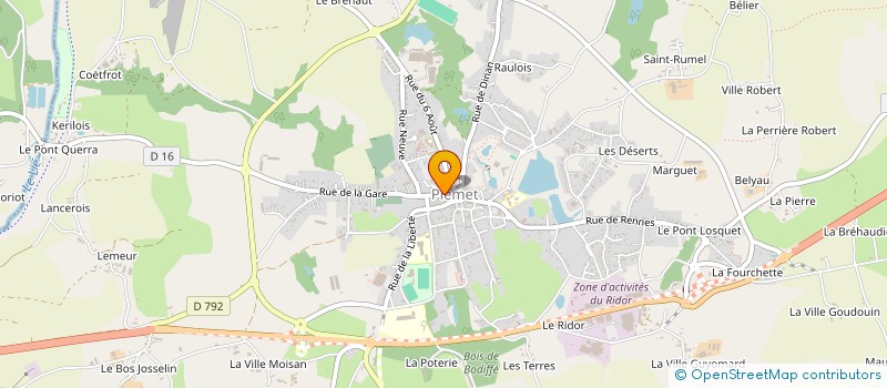 localisation de l'entreprise INDIVISION STEPHANIE TORTEAU SEBASTIEN BOUCHER  PLEMET