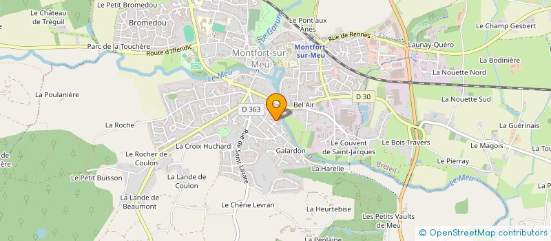 localisation de l'entreprise INDIVISION STEUN RENAUD ET ELIARD LESLIE  MONTFORT-SUR-MEU