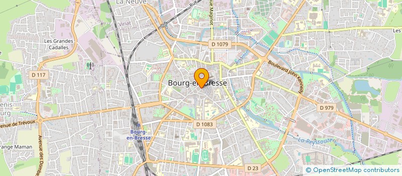 localisation de l'entreprise INDIVISION STEURER à BOURG-EN-BRESSE