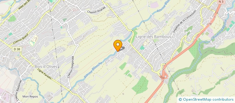 localisation de l'entreprise INDIVISION STEVEN NICLIN RACHEL  GIRAUDET  SAINT-PIERRE