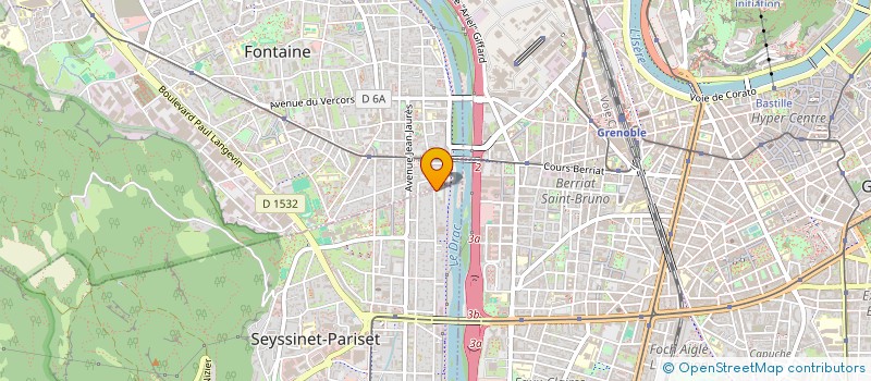 localisation de l'entreprise INDIVISION STEVENIN SCHWARTZ  SEYSSINET-PARISET