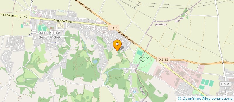 localisation de l'entreprise INDIVISION STIEBER  SAINT-PIERRE-DE-CHANDIEU