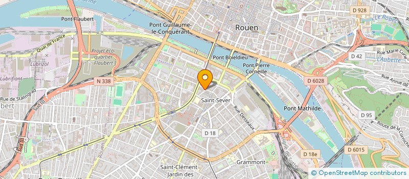 localisation de l'entreprise INDIVISION STIENNE BENOIT ET SANDRINE  ROUEN