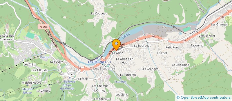 localisation de l'entreprise INDIVISION STILLWELL - MARIELLE  LES HOUCHES