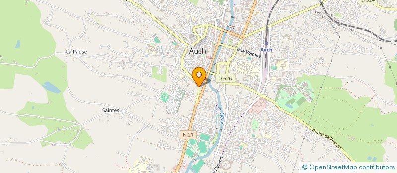 localisation de l'entreprise INDIVISION STREET JOY  AUCH