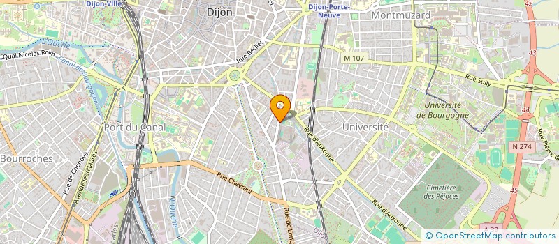 localisation de l'entreprise INDIVISION STUDIO à DIJON