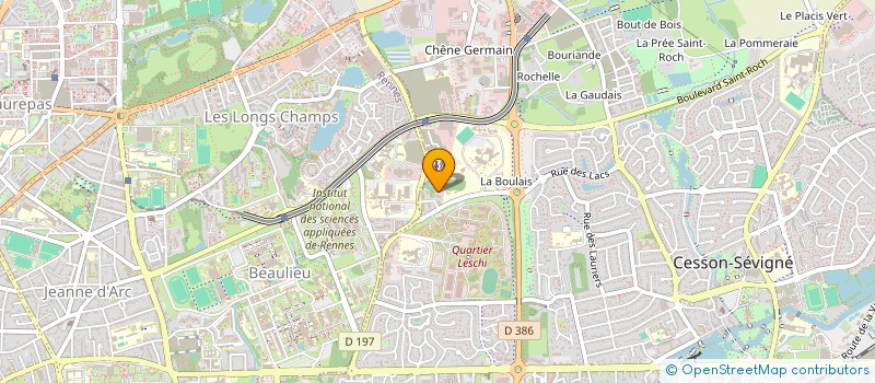 localisation de l'entreprise INDIVISION STUDIO  CESSON-SEVIGNE