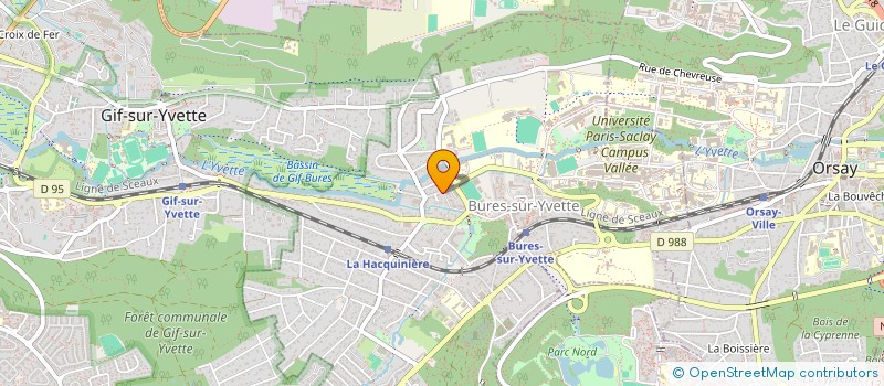 localisation de l'entreprise INDIVISION STUDIO BURES  BURES-SUR-YVETTE