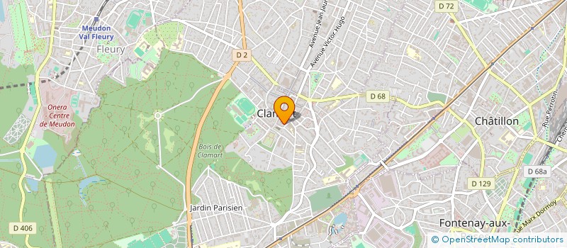 localisation de l'entreprise INDIVISION STUDIO DUMOULIN à CLAMART