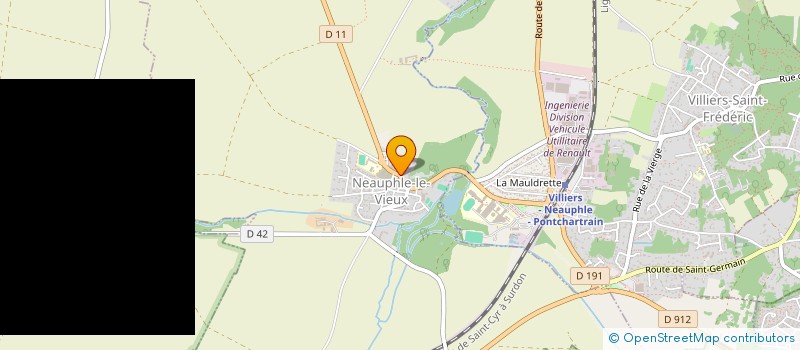 localisation de l'entreprise INDIVISION SUCCESSION LAPORTE MARIE THERESE  NEAUPHLE-LE-VIEUX