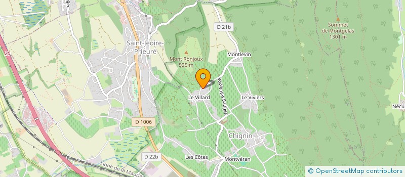 localisation de l'entreprise INDIVISION SUCCESSION YVROUD  CRUET