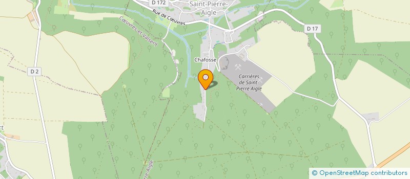 localisation de l'entreprise INDIVISION SUCCESSORALE DHUICQUE NATJ  SAINT-PIERRE-AIGLE