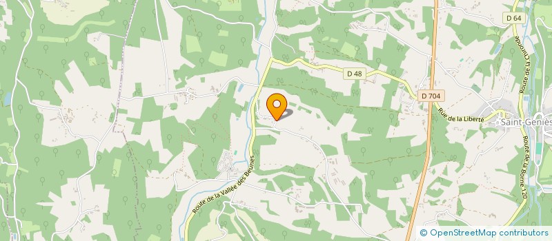 localisation de l'entreprise INDIVISION SUCCESSORALE JACOLY  SAINT-GENIES