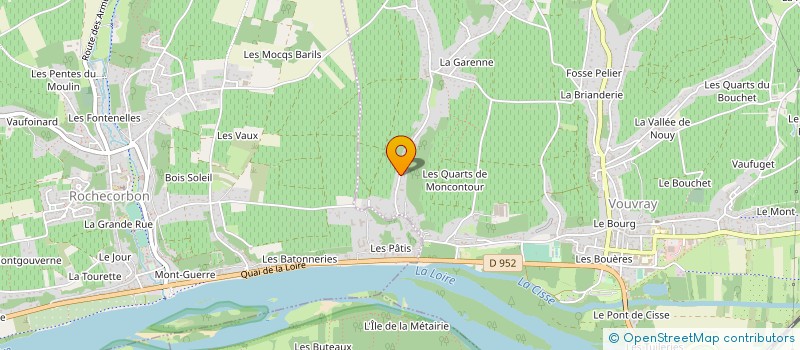 localisation de l'entreprise INDIVISION SUCCESSORALE LAISEMENT  VOUVRAY