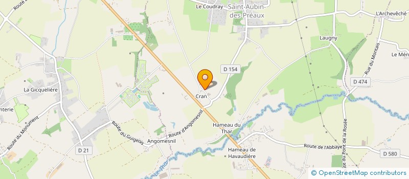 localisation de l'entreprise INDIVISION SUCCESSORALE LAMORT à SAINT-AUBIN-DES-PREAUX