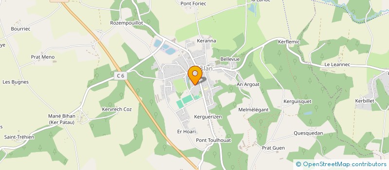 localisation de l'entreprise INDIVISION SUCCESSORALE PETRO à LE FAOUET