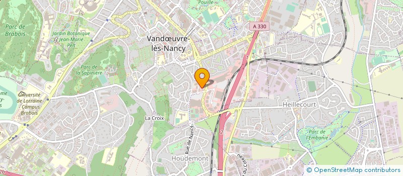 localisation de l'entreprise INDIVISION SUCCESSORALE PFAFF  VANDUVRE-LES-NANCY