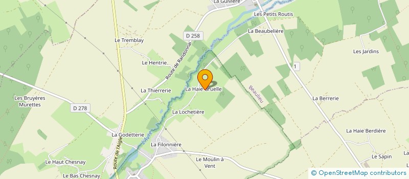 localisation de l'entreprise INDIVISION SUCCESSORALE TREHOUT à TOUROUVRE AU PERCHE