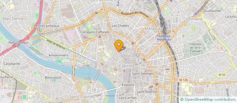 localisation de l'entreprise INDIVISION SUCHAUD / THORAVAL à TOULOUSE