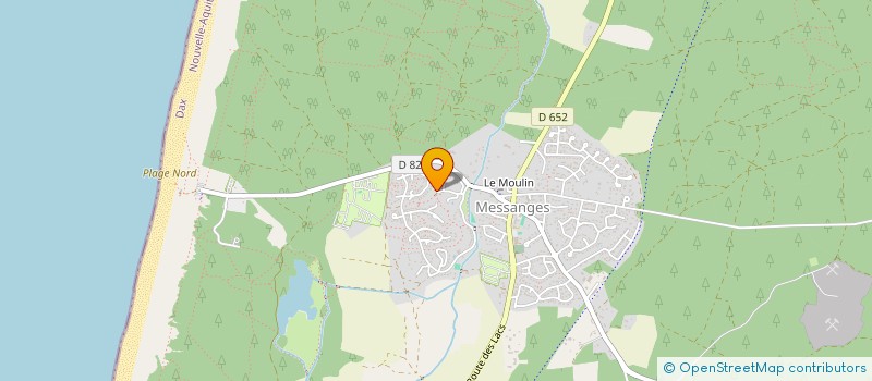 localisation de l'entreprise INDIVISION SUDRE à MESSANGES
